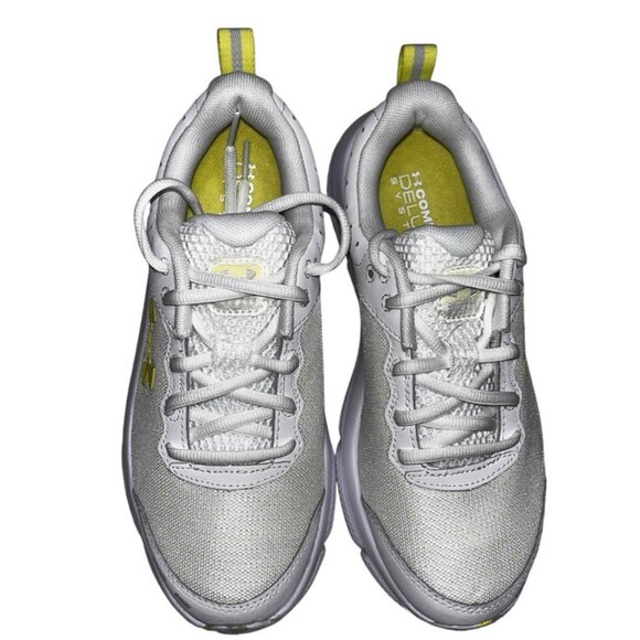 (24208) NWOT Under Armour Women's Charged Assert 10 Running Shoes Size 8 White - Picture 12 of 16